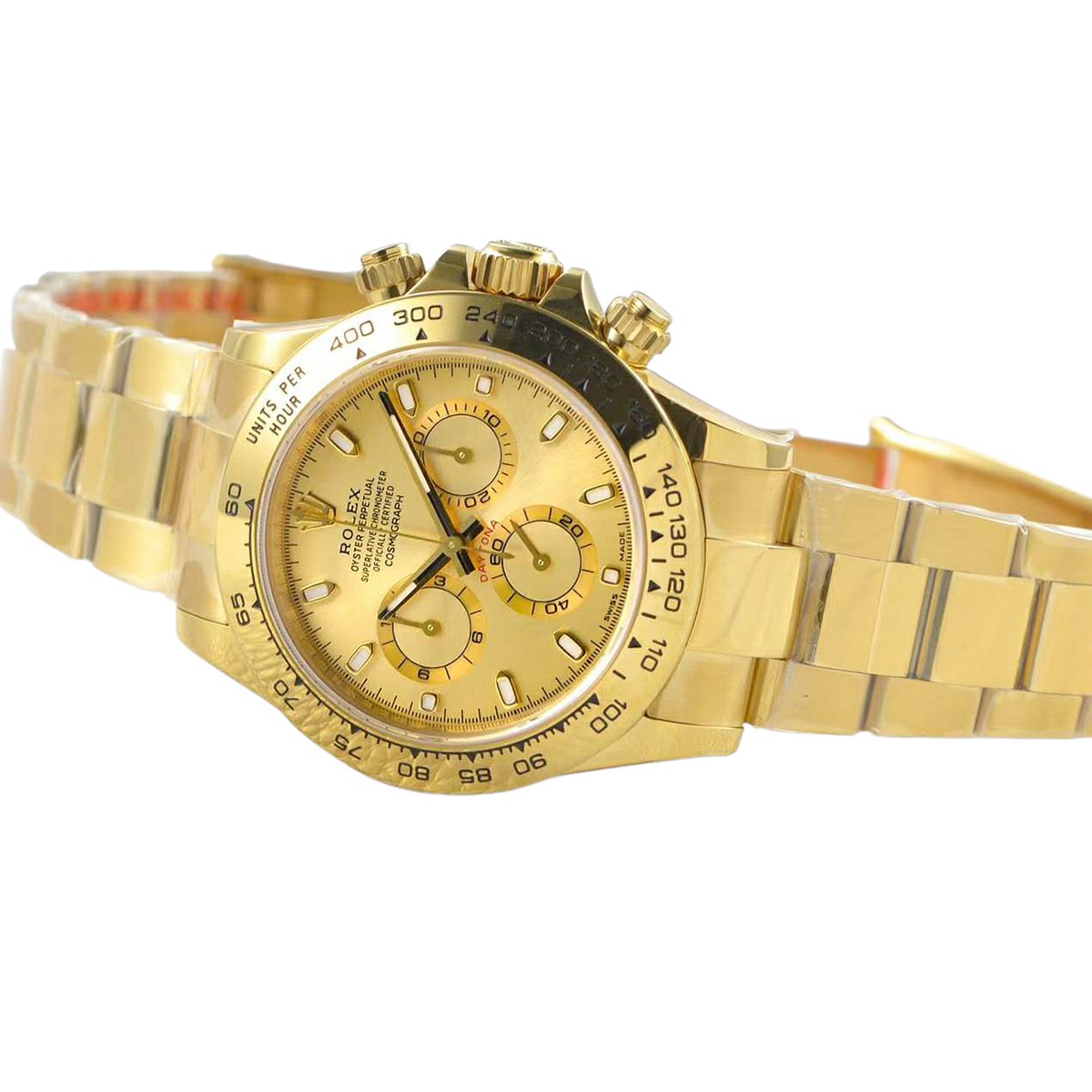 Daytona 116508 Gold Dial in Yellow Gold