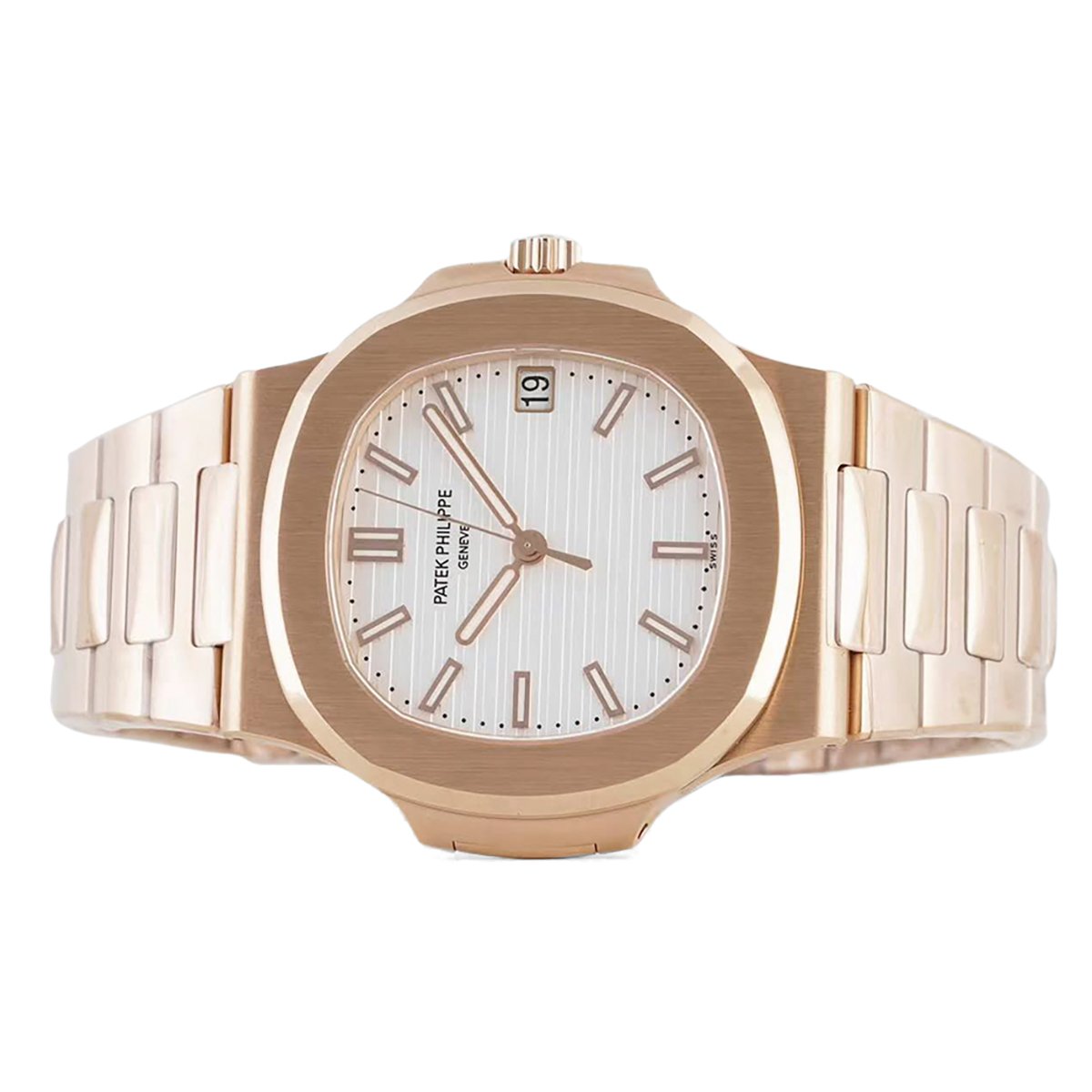 Nautilus Jumbo 5711/1R White Dial