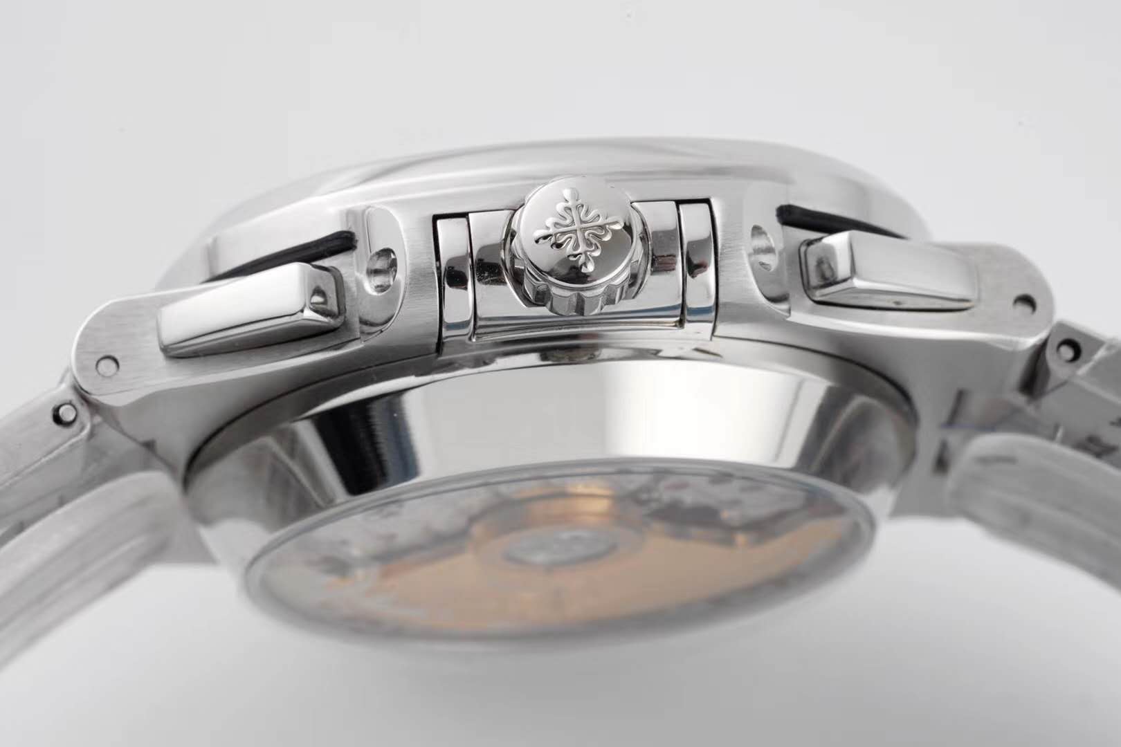 Nautilus 5980/1A-014 Black Dial in Steel