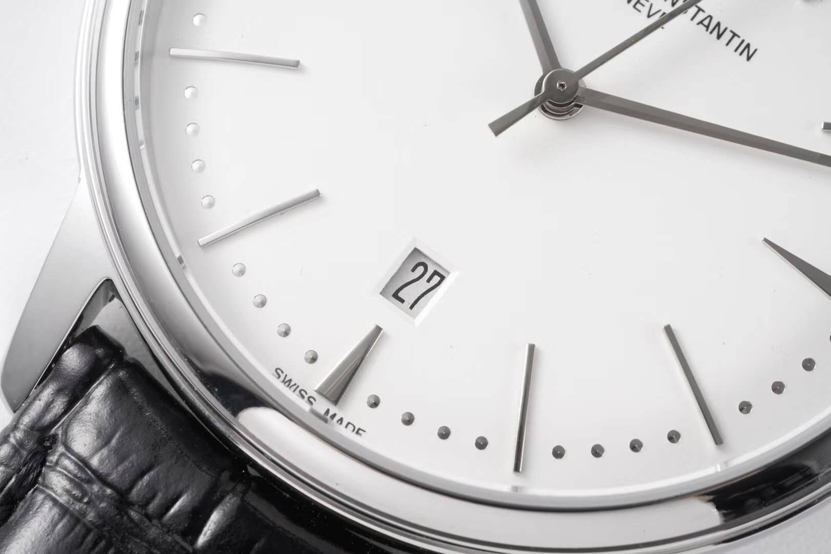 Patrimony White Dial in White Gold Ref: 85180