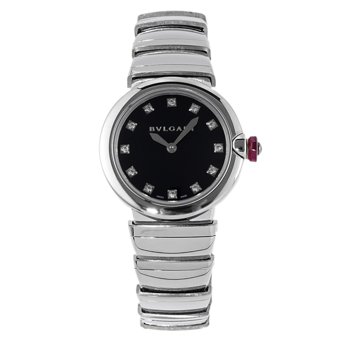 Lvcea Black Dial in Steel