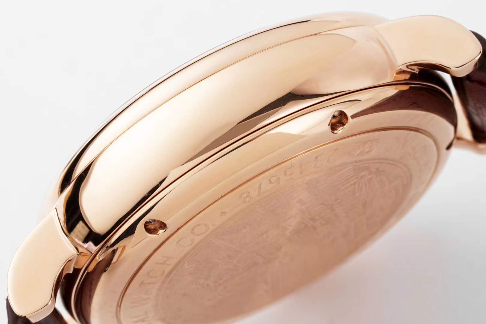 Portofino Chronograph IW391021 Grey Dial in Rose Gold