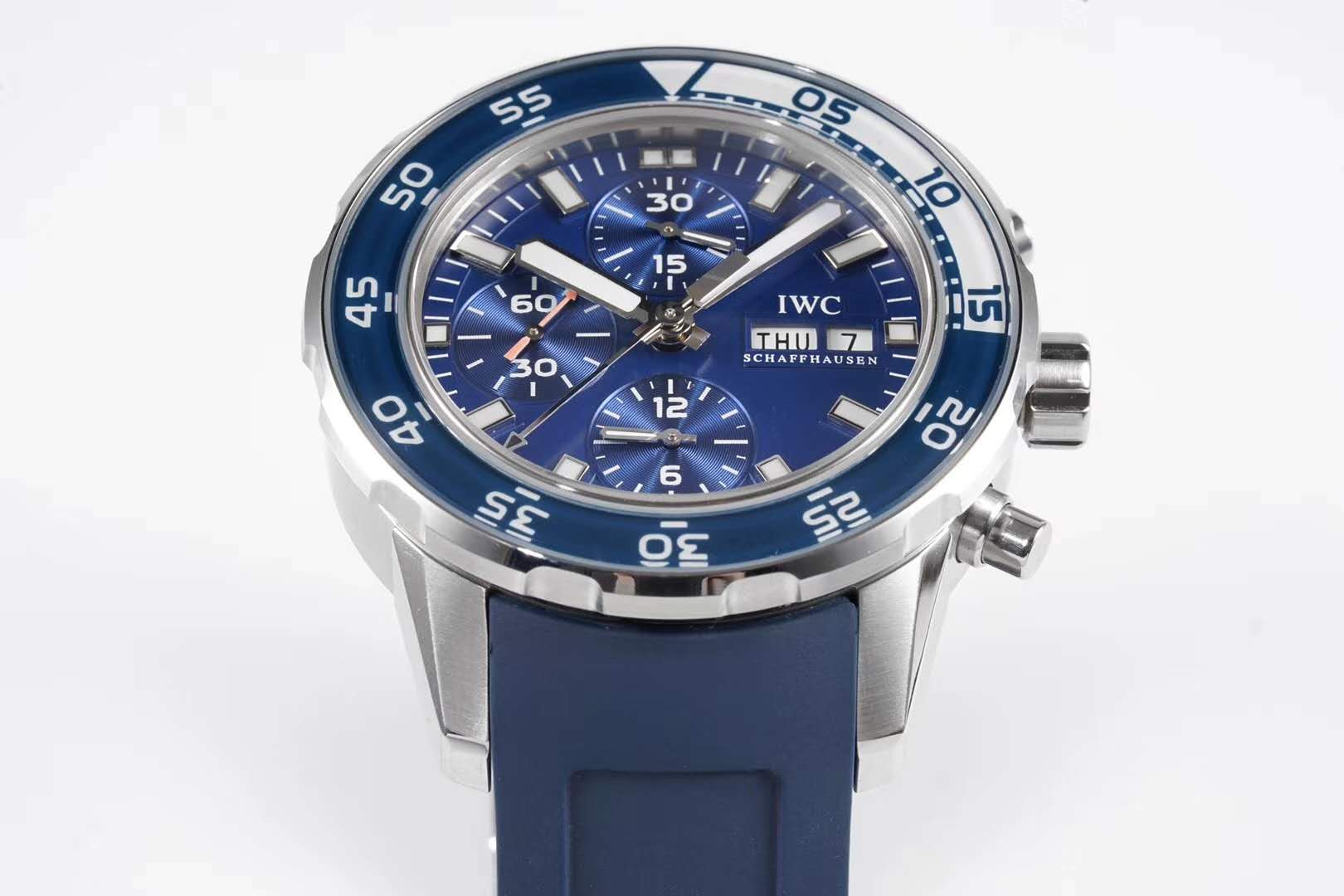Aquatimer Chronograph IW376711 Blue Dial