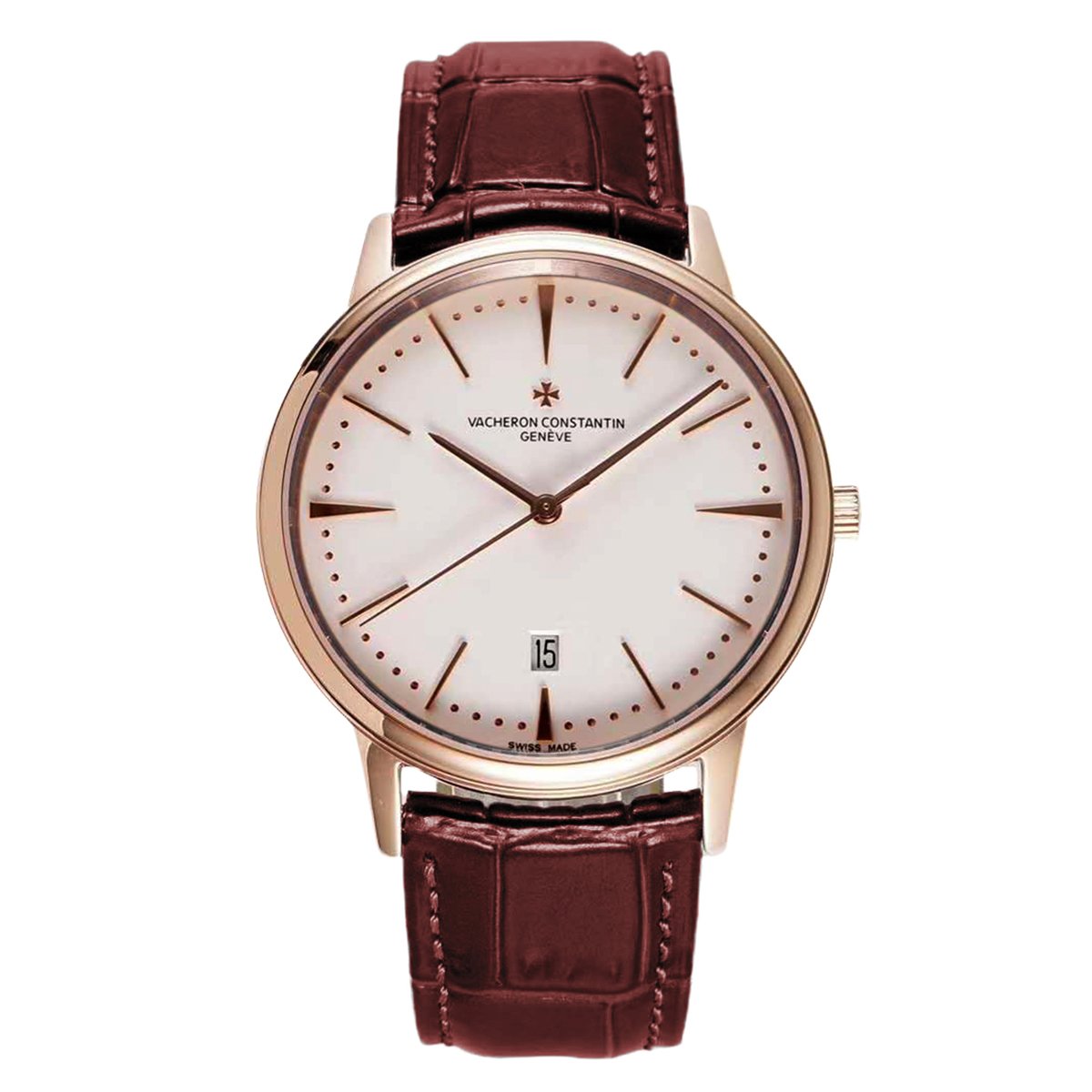 Patrimony White Dial in Pink Gold Ref: 85180