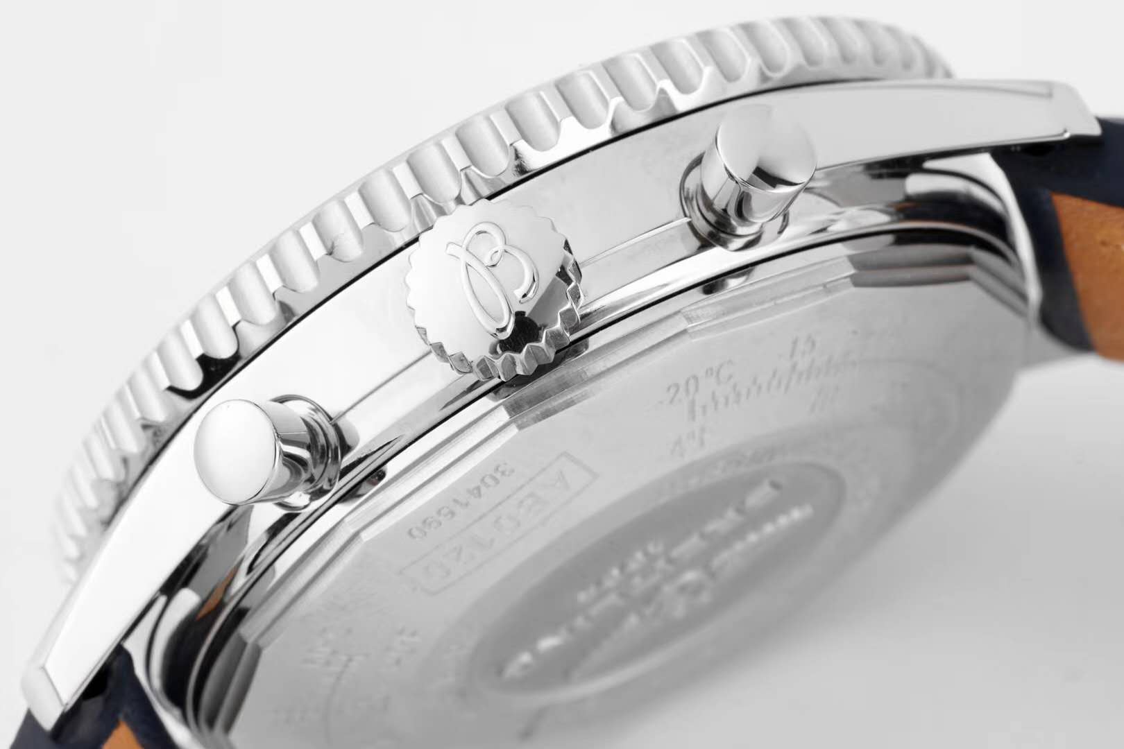 Navitimer 01 Chronograph Blue Dial in Steel