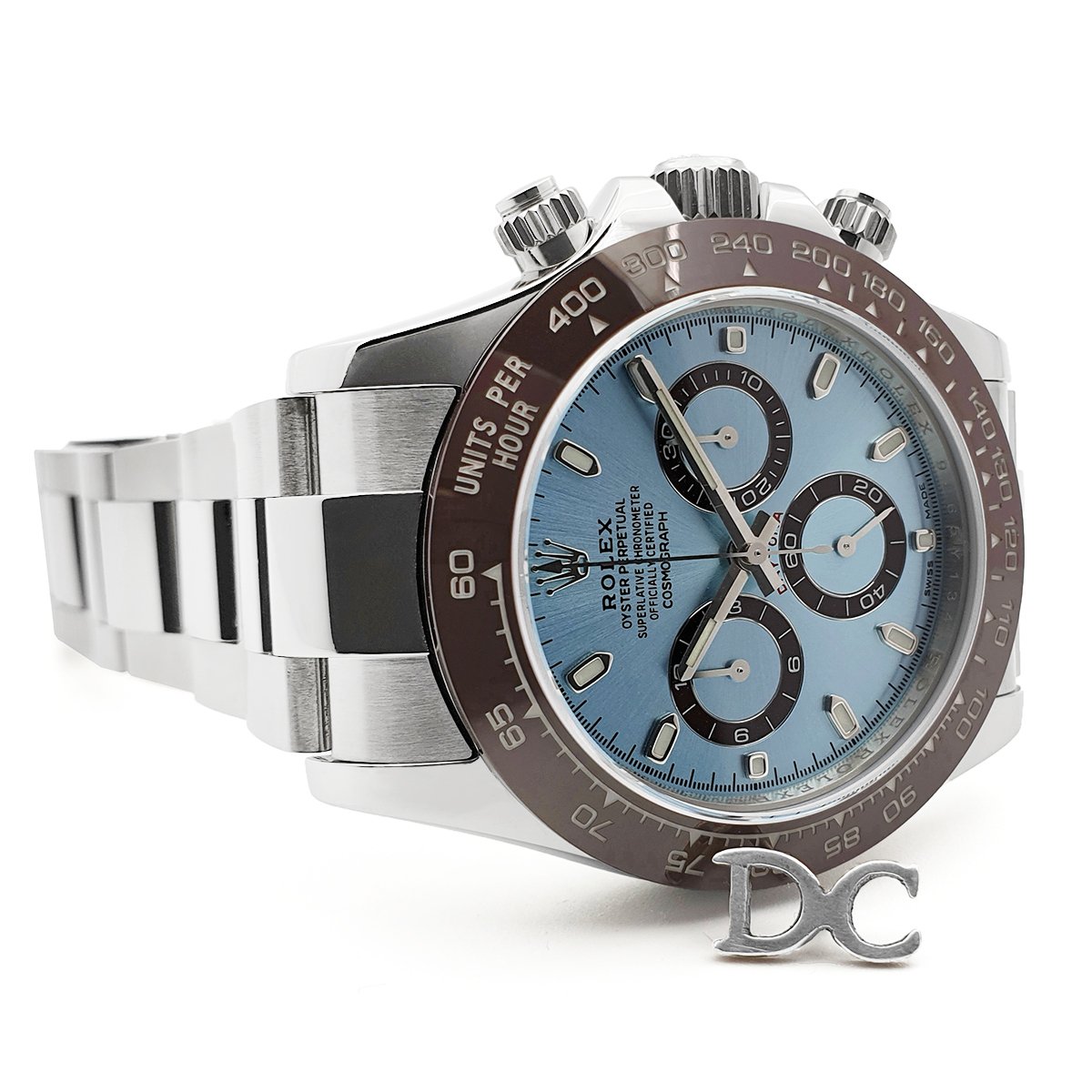 Daytona 116506 Ice Blue Dial in Platinum