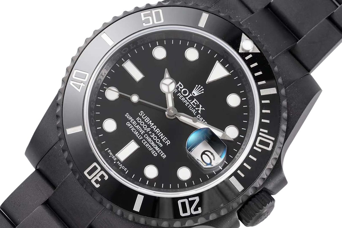 Submariner 116610LN in PVD Black