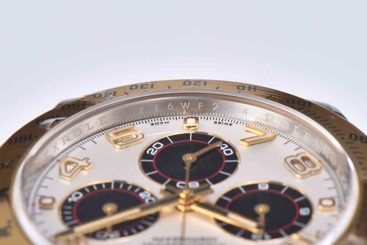 Daytona 116519 White Dial in Yellow Gold