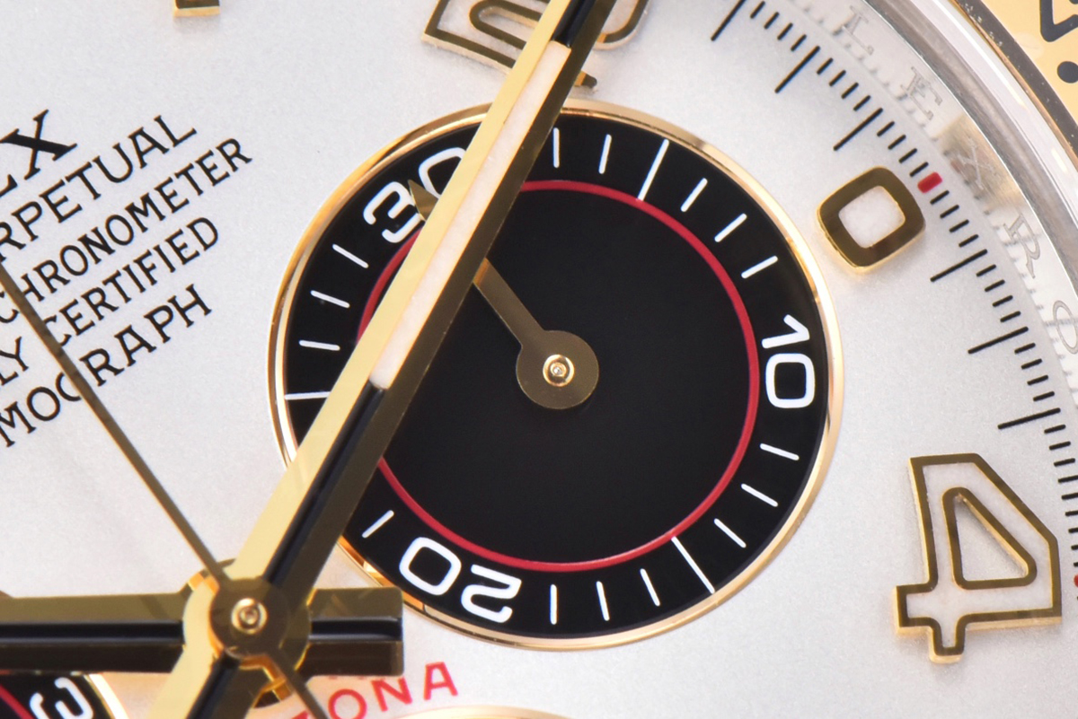 Daytona 116519 White Dial in Yellow Gold