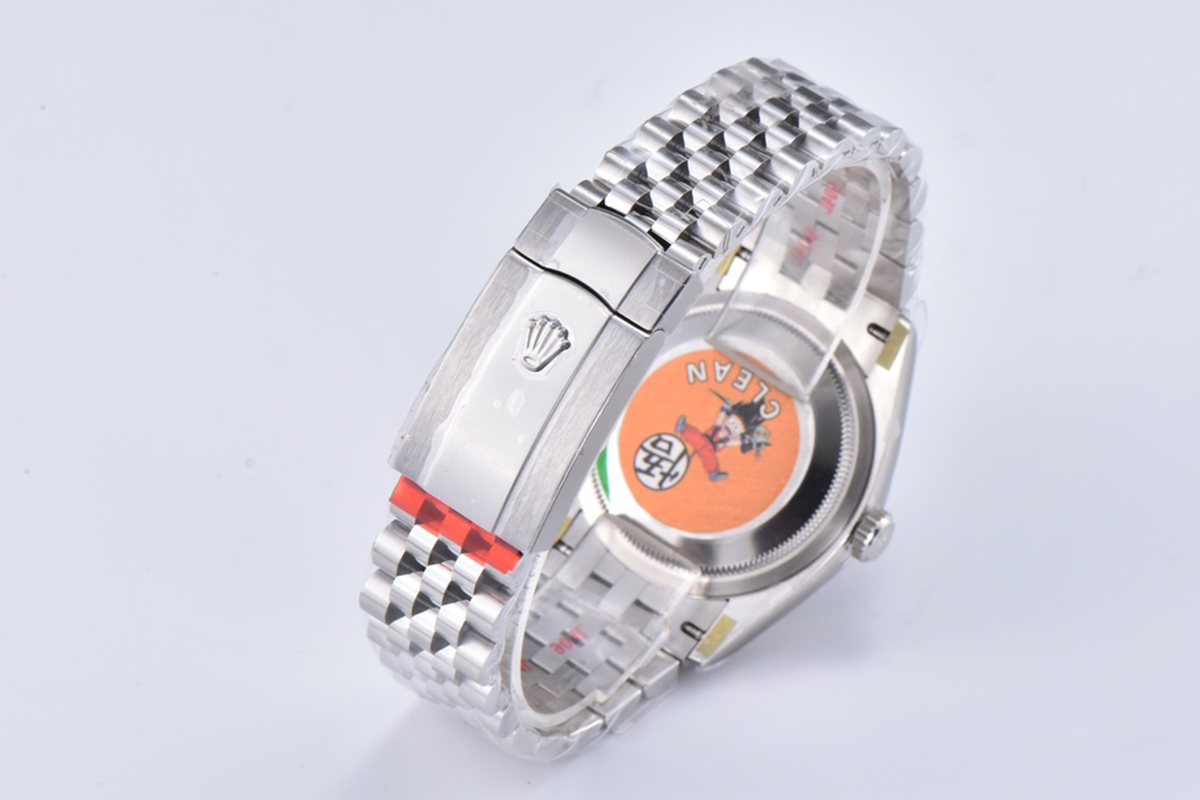 Datejust 36 126234 Blue Motif Dial with D1am0nd Marker in Steel in Jubilee Bracelet