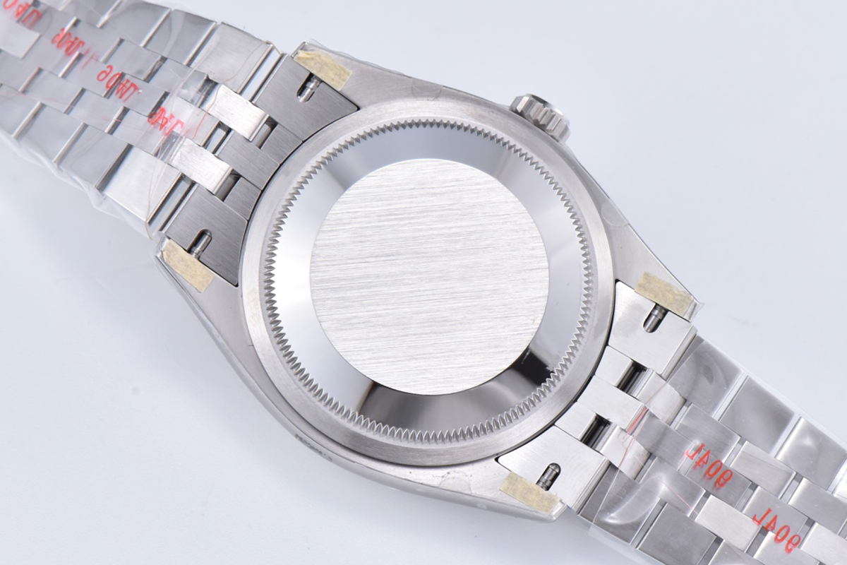 Datejust 36 126234 White MOP Dial with D1am0nd Marker in Steel in Jubilee Bracelet