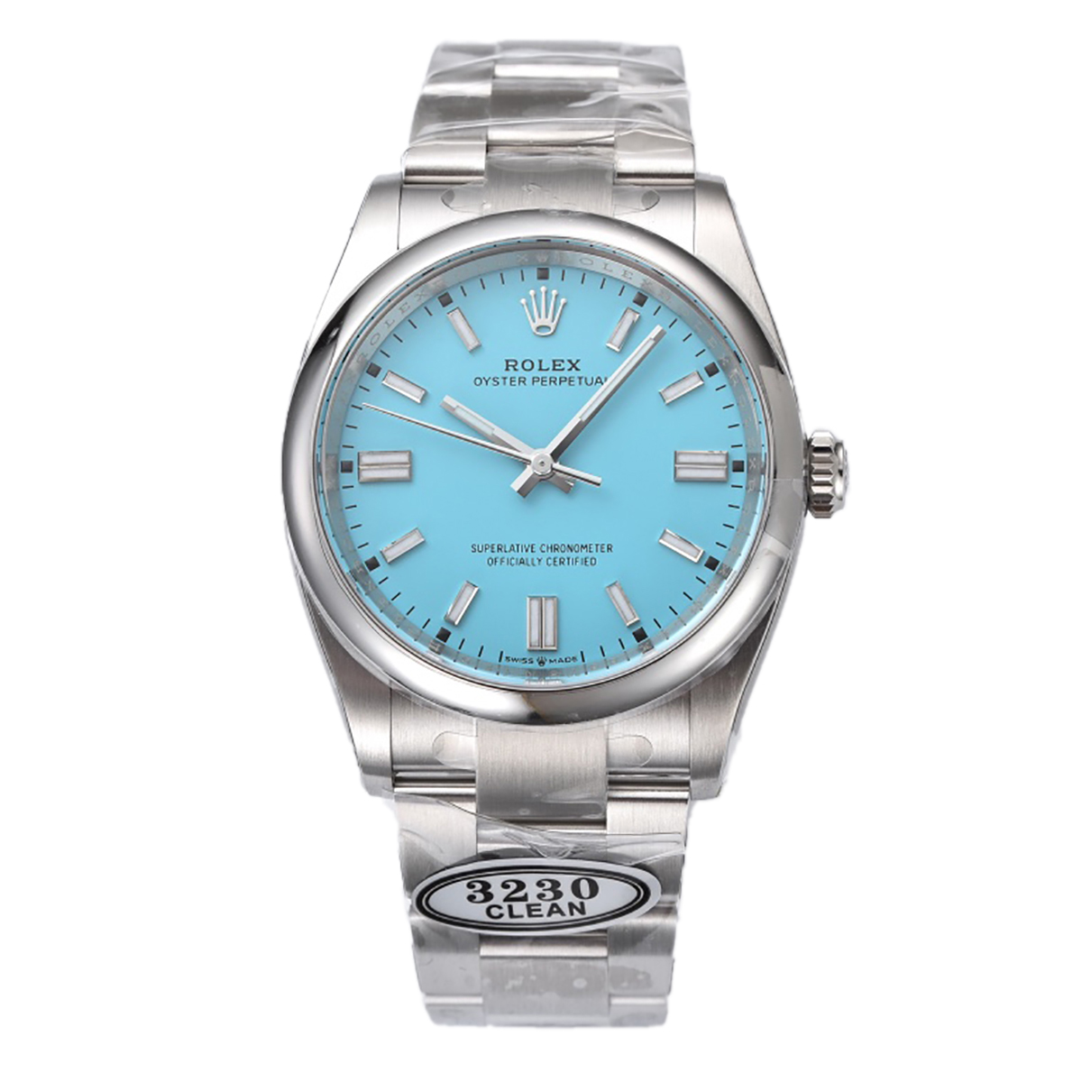 Oyster Perpetual 36mm Turquoise Blue Dial 126000
