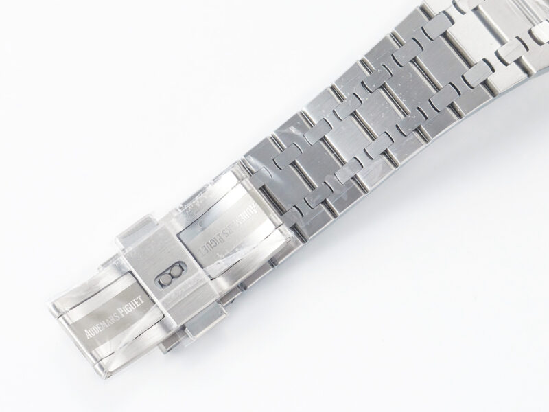 Royal Oak 41mm 15500 SS ZF 1:1 Best Edition Blue Textured Dial on SS Bracelet SA4302 S*per Clone V3