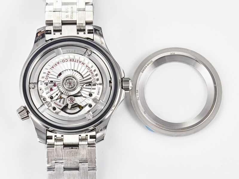 Seamaster Diver 300M VSF 1:1 Best Edition Black Ceramic Black Dial on SS Bracelet A8800 V2